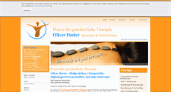 Desktop Screenshot of oliverherter.de